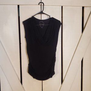 Inc Black Blouse Sz S